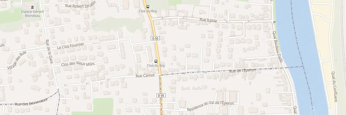 Plan du 17 Rue Mal de Lattre de Tassigny à Maurecourt