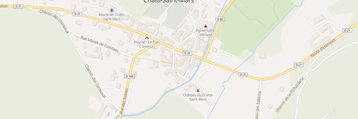 Plan du 1 Rue de la Pelleterie à Chalo-Saint-Mars