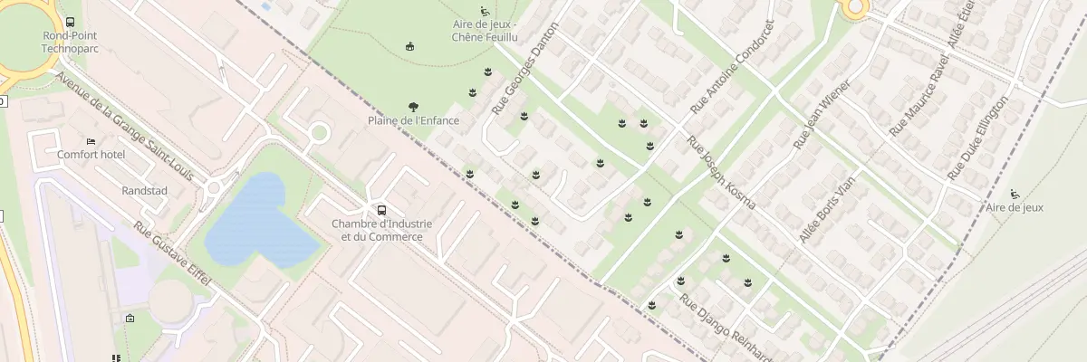 Plan du 36 Rue Antoine de Condorcet à Achères