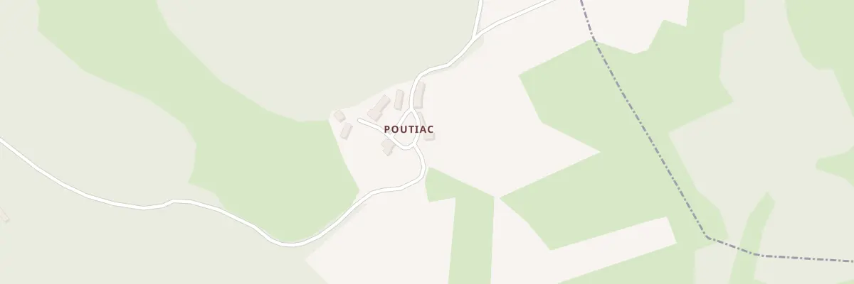 Plan du 5029F Poutiac à Gorses