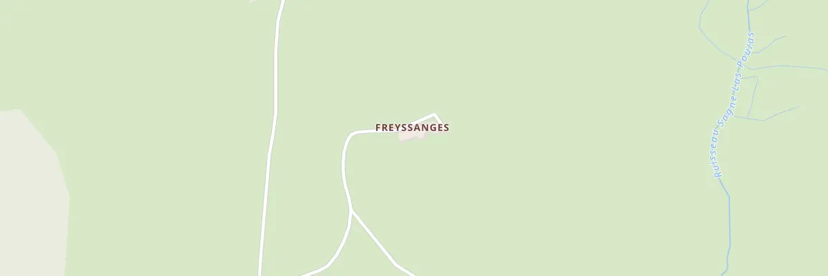 Plan du 5213 Freyssanges à Peyrelevade