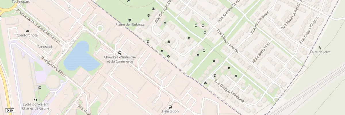 Plan du 39 Rue Antoine de Condorcet à Achères