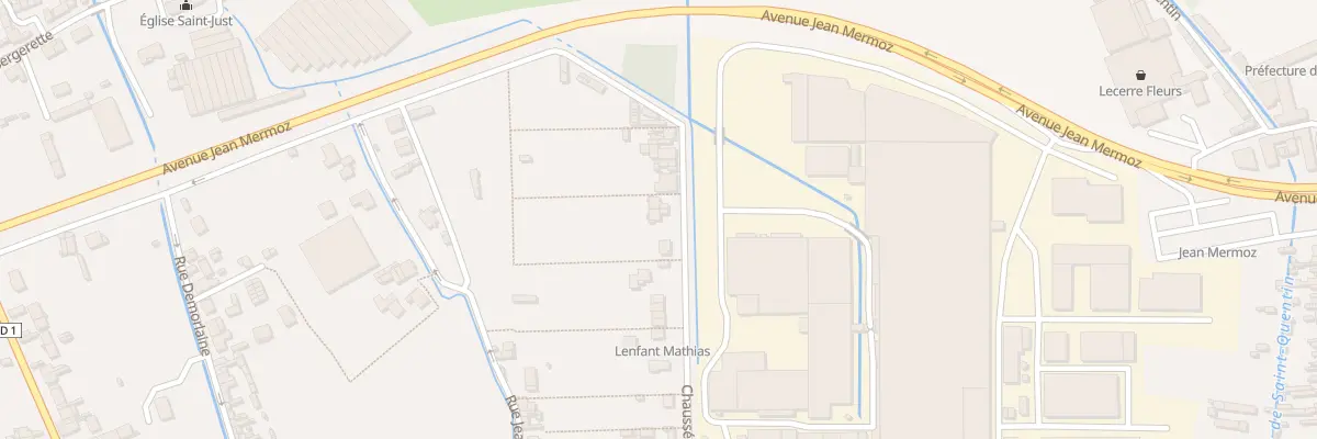 Plan du 33 Chs Feldtrappe à Beauvais