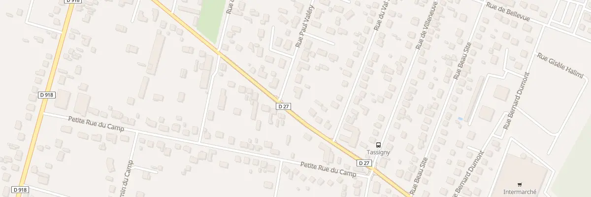 Plan du 35 Rue Paul Valery à Vierzon