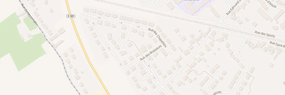 Plan du 57 Rue des Brasseurs à Audruicq