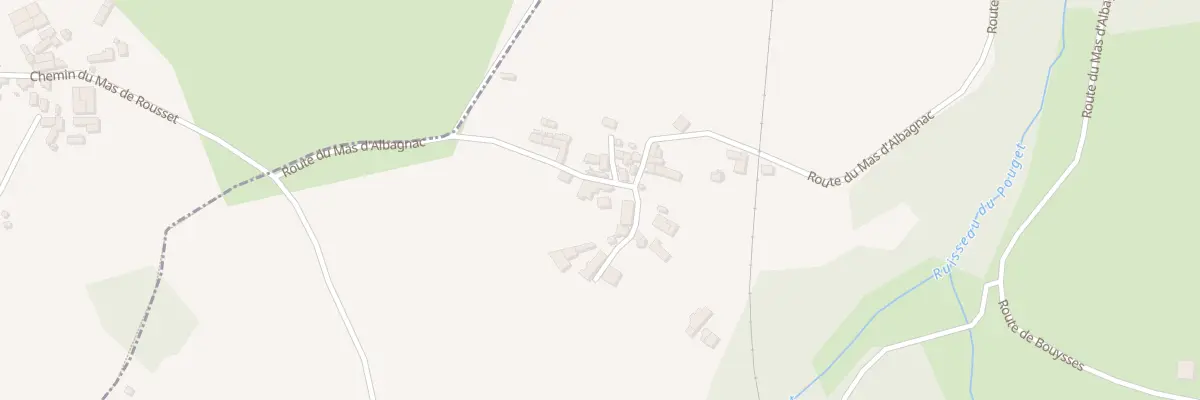 Plan du 5102 Albagnac à Saint-Igest