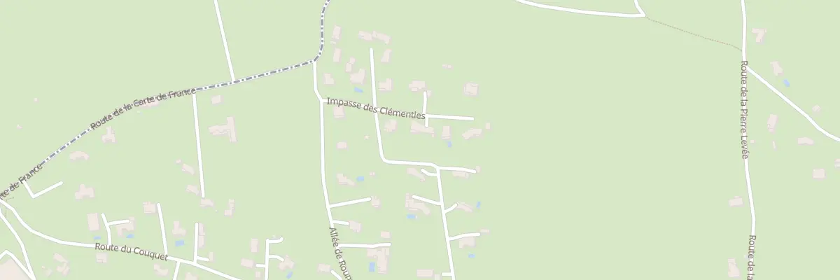 Plan du 54 Imp des Clémenties à Capdenac