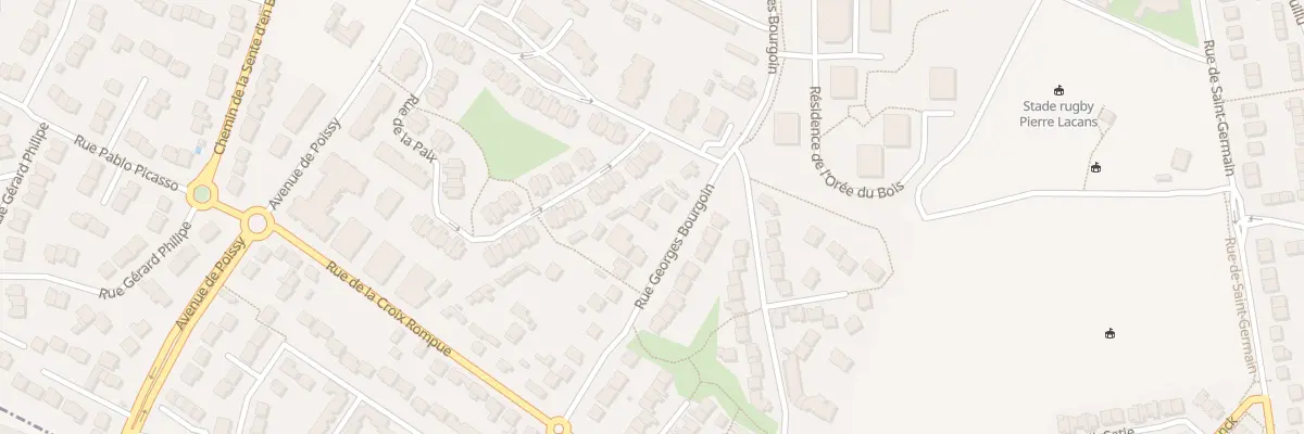 Plan du 76 Rue Georges Bourgoin à Achères