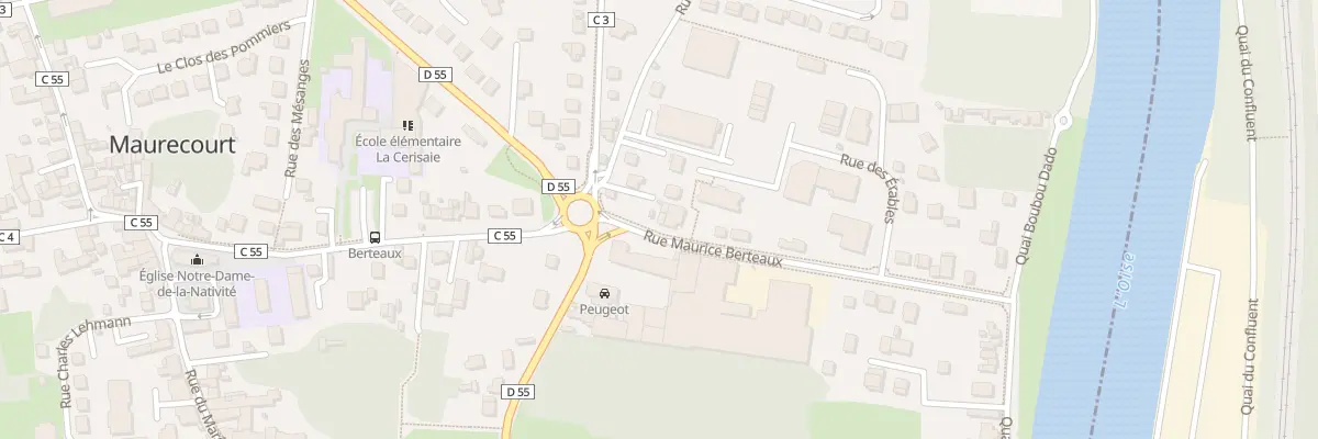 Plan du 39 Rue Maurice Berteaux à Maurecourt