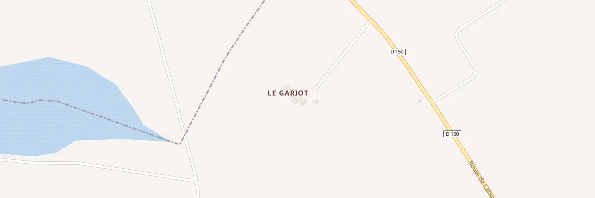 Plan du 5014 Le Gariot à Cahuzac