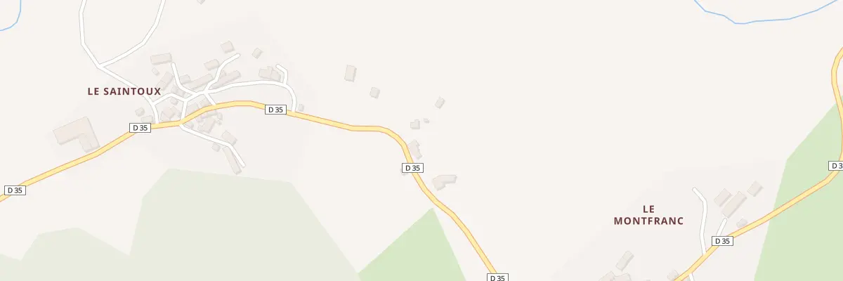 Plan du 16 Le Montfranc à La Nouaille