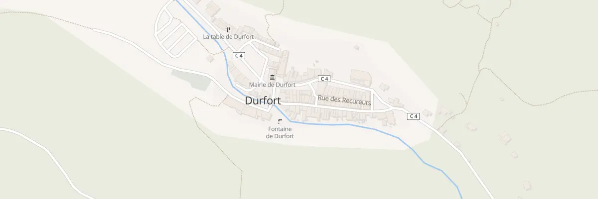 Plan du 10 Rte du Castlar à Durfort