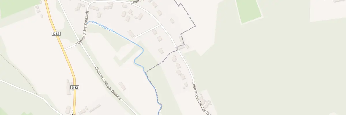 Plan du 41 Che des Hautes Terres à Saint-Hilaire