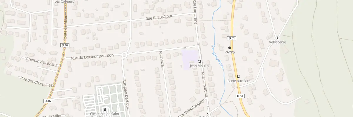 Plan du 1 Rue du Docteur Bourdon à Saint-Rémy-lès-Chevreuse