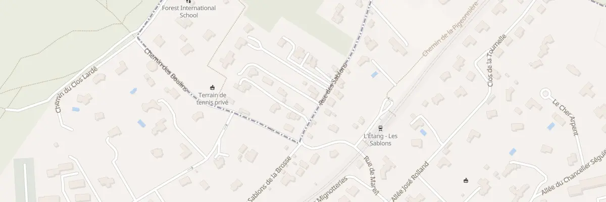 Plan du 106 Rue des Sablons à Mareil-Marly