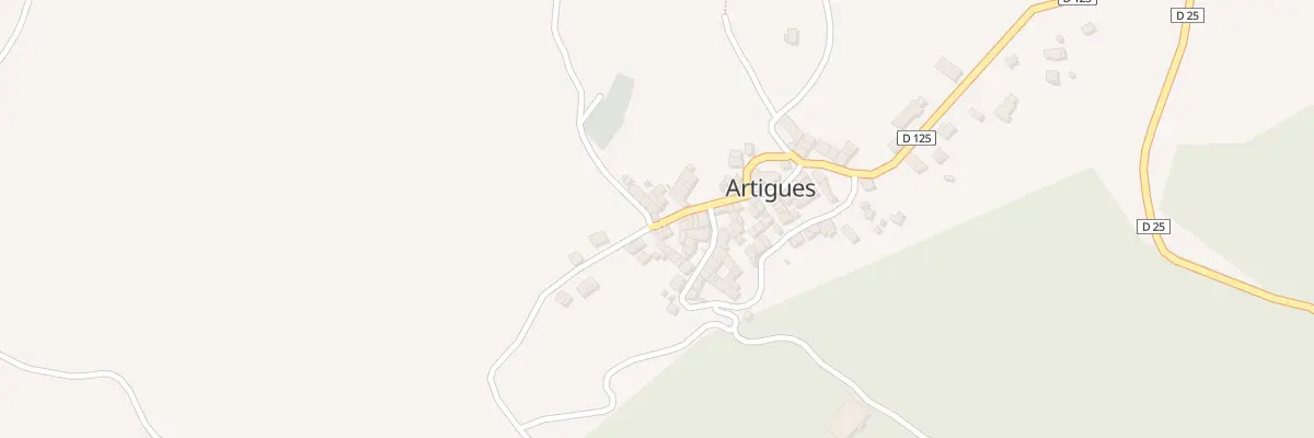 Plan du 3 Le Village à Artigues