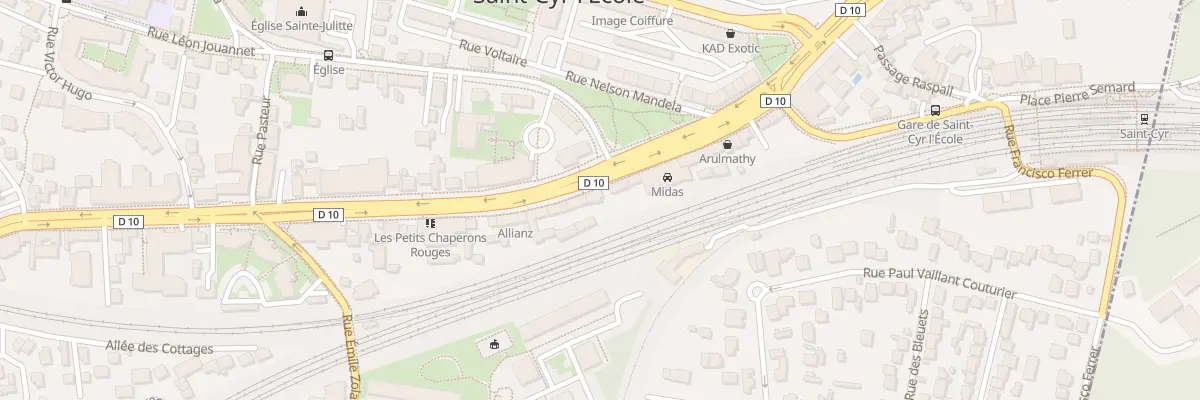 Plan du 39 Av Pierre Curie à Saint-Cyr-l’École