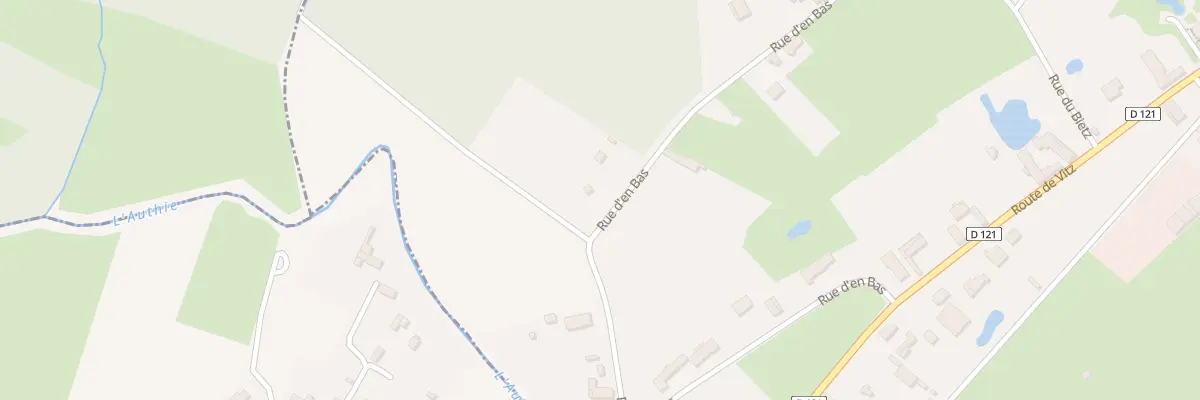 Plan du 13 Rue d’En Bas au Ponchel
