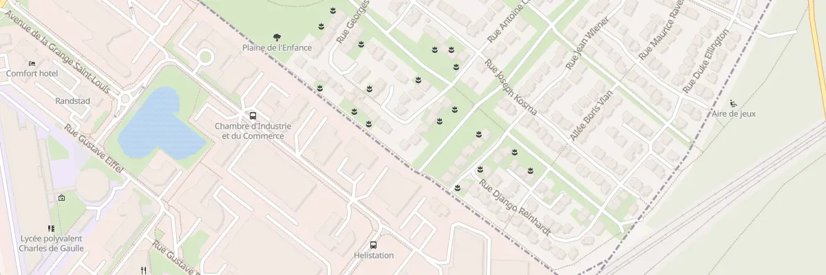 Plan du 33 Rue Antoine de Condorcet à Achères