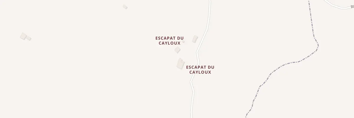 Plan du 5278 Escapat du Cayroux à Labessière-Candeil