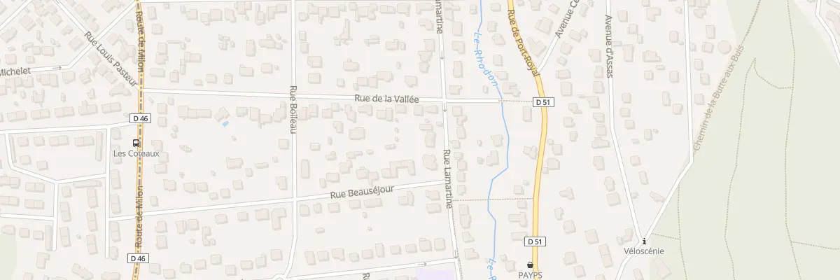 Plan du 37 Rue Lamartine à Saint-Rémy-lès-Chevreuse