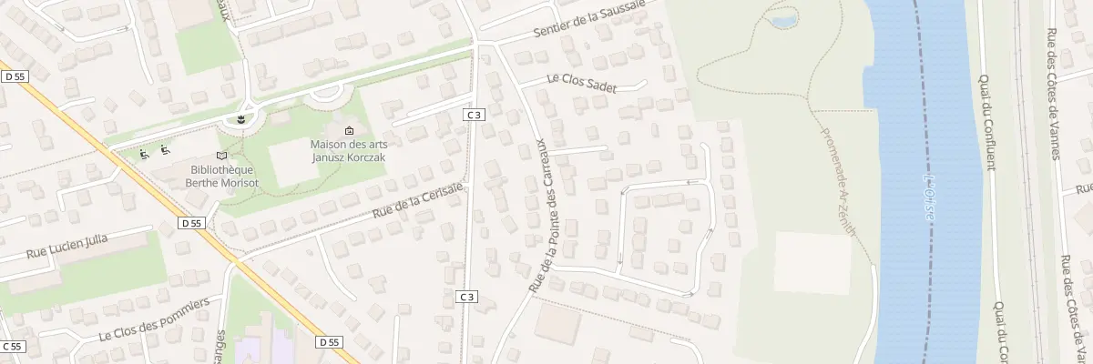 Plan du 22 Rue de Choisy à Maurecourt