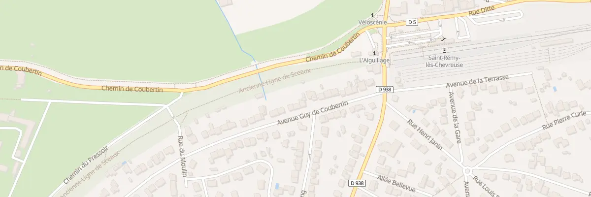 Plan du 24 Av Guy de Coubertin à Saint-Rémy-lès-Chevreuse