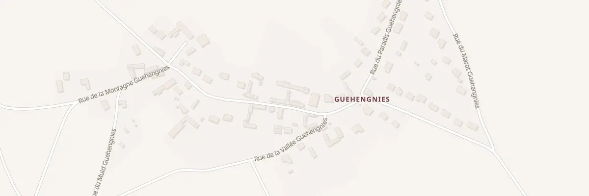 Plan du 10 Rue des Heraulles Guehengnies à Verderel-lès-Sauqueuse