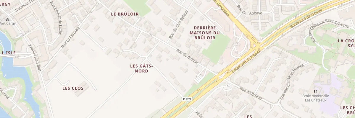 Plan du 48 Rue du Brûloir à Cergy