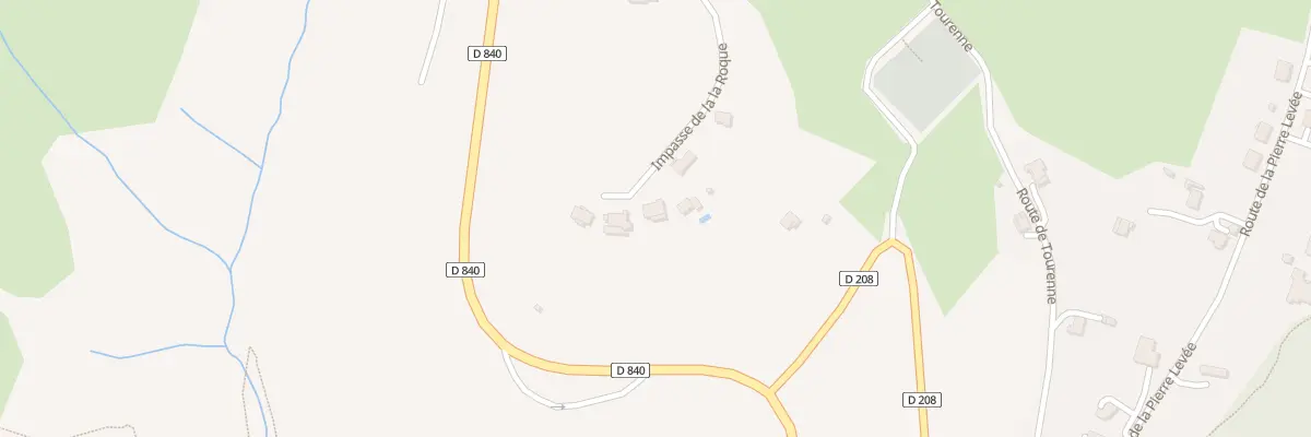Plan du 403 Imp de La Roque à Capdenac