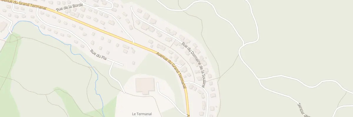 Plan du 31 Av du Grand Termanal à Bolquère