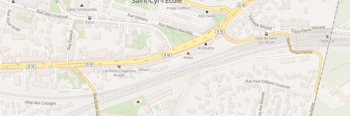 Plan du 37 Av Pierre Curie à Saint-Cyr-l’École