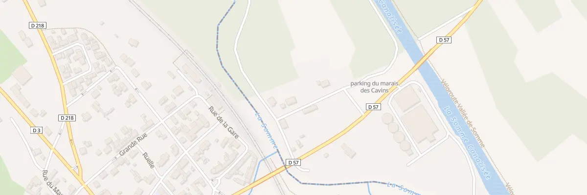 Plan du 6 Rue du Pont d’Hangest à Bourdon