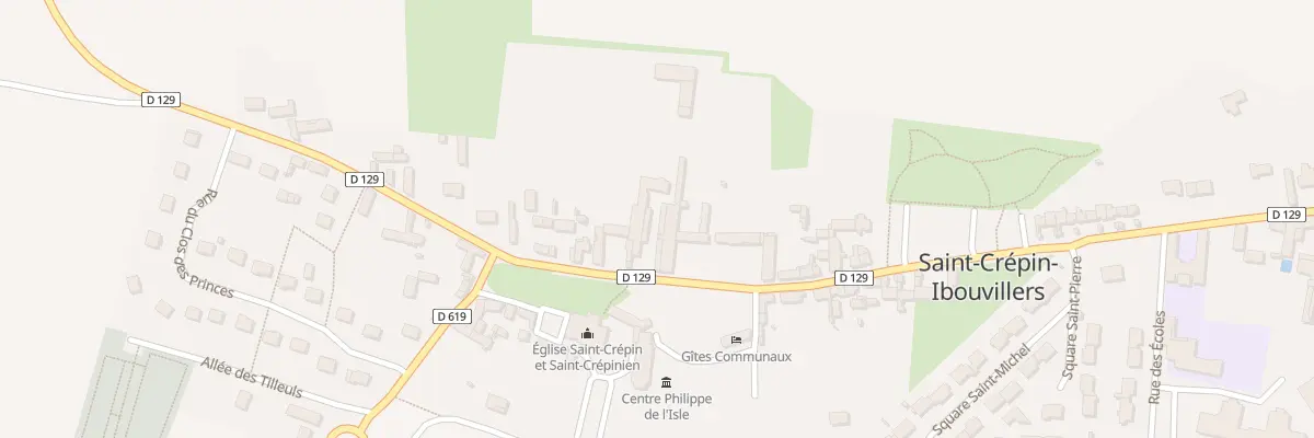 Plan du 104 Rue du Général De-gaulle à Saint-Crépin-Ibouvillers