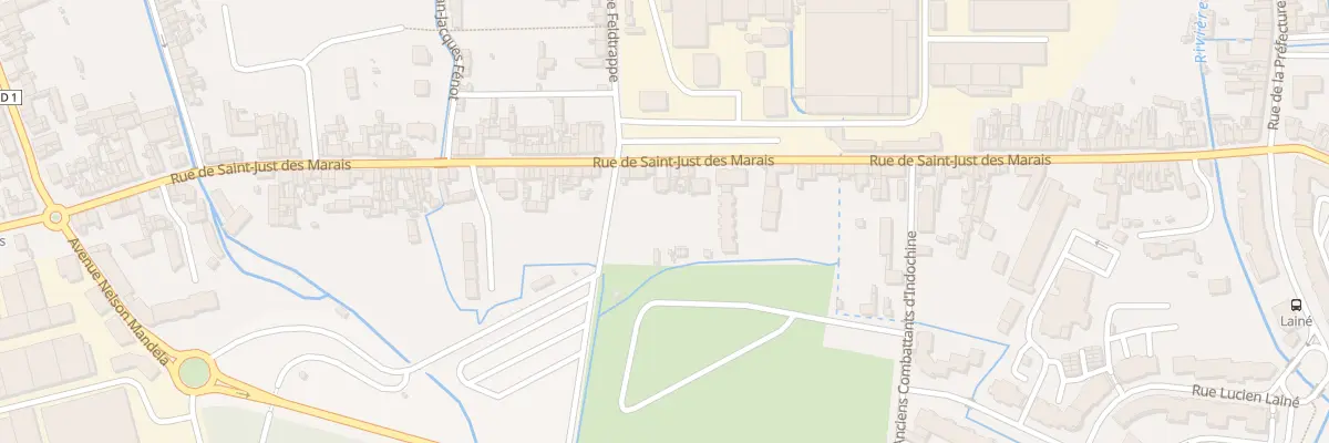 Plan du 77 Rue de Saint-Just des Marais à Beauvais