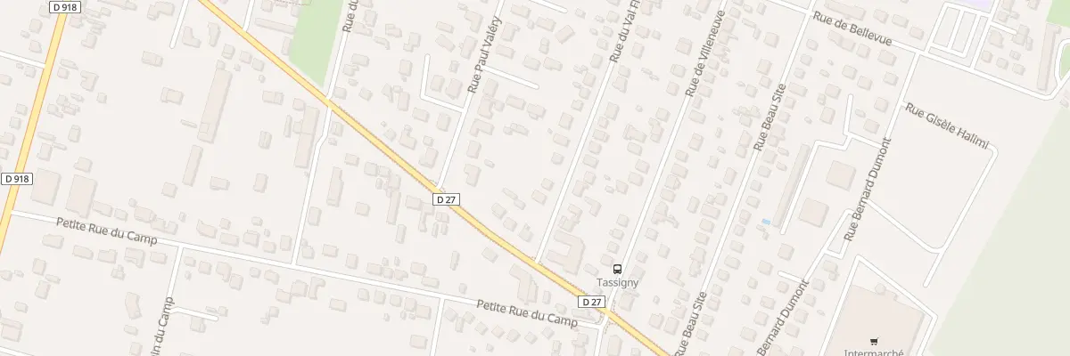 Plan du 66 Rue du Val Fleury à Vierzon
