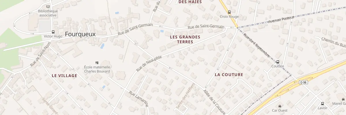 Plan du 15 Rue de Neauphle à Saint-Germain-en-Laye