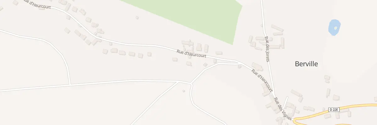 Plan du 27 Rue d’Heurcourt à Berville