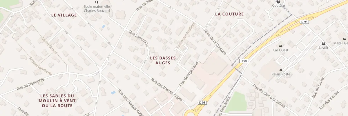 Plan du 7 Rue Châteaubriand à Saint-Germain-en-Laye