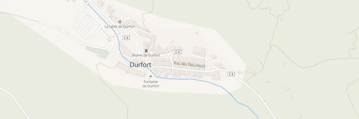 Plan du 20 Rte du Castlar à Durfort