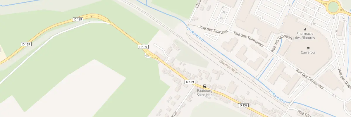 Plan du 118 Rue du Faubourg Saint-Jean à Beauvais