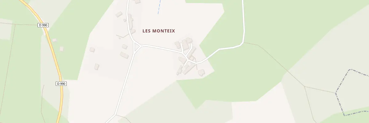 Plan du 9 Les Monteix à Ladapeyre