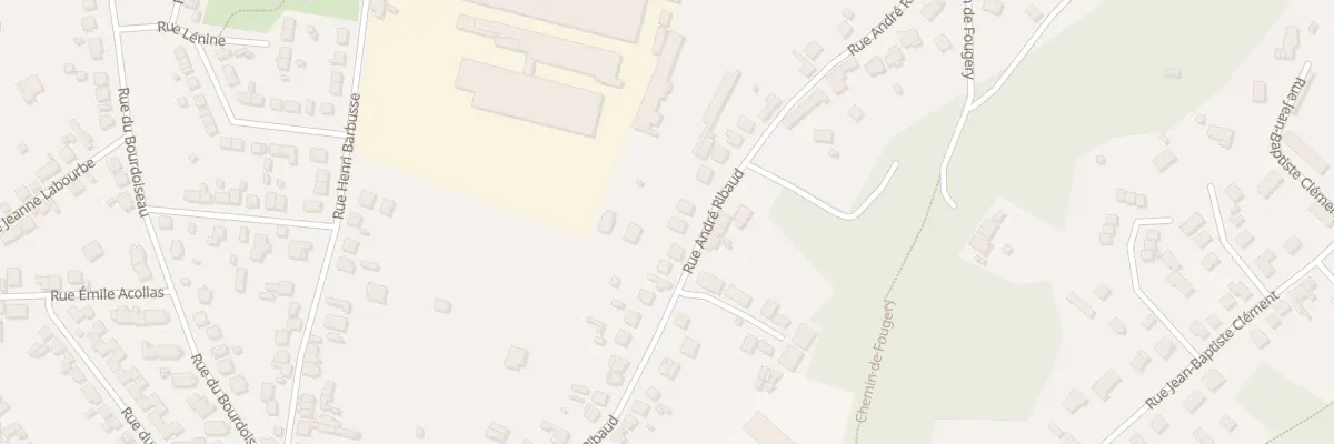 Plan du 55 Rue André Ribaud à Vierzon