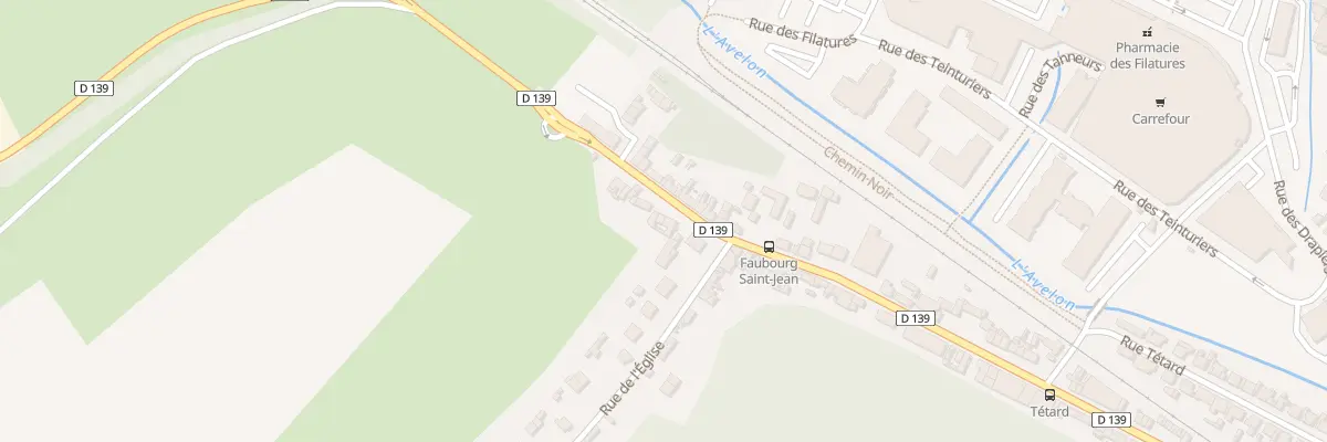 Plan du 87 Rue du Faubourg Saint-Jean à Beauvais