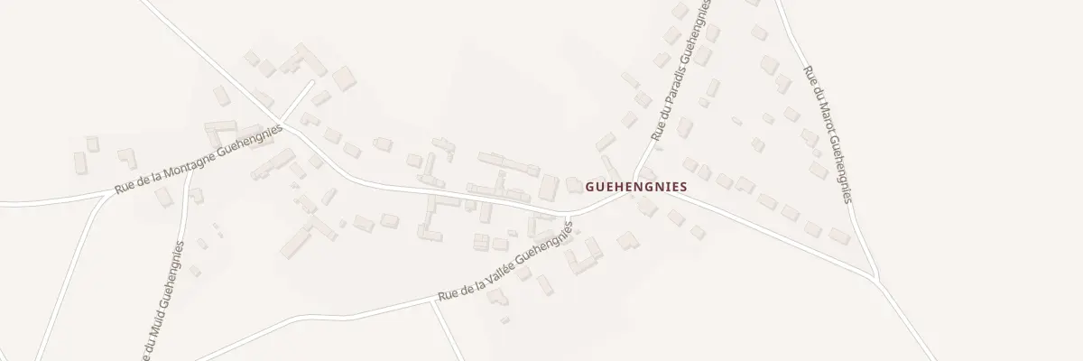 Plan du 8 Rue des Heraulles Guehengnies à Verderel-lès-Sauqueuse