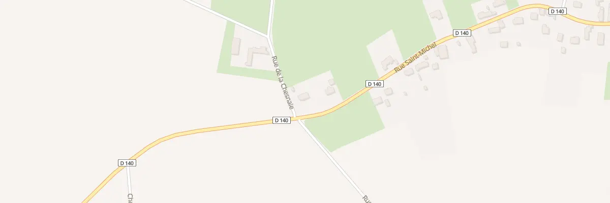Plan du 969 Rue de la Chesnaie à Loury