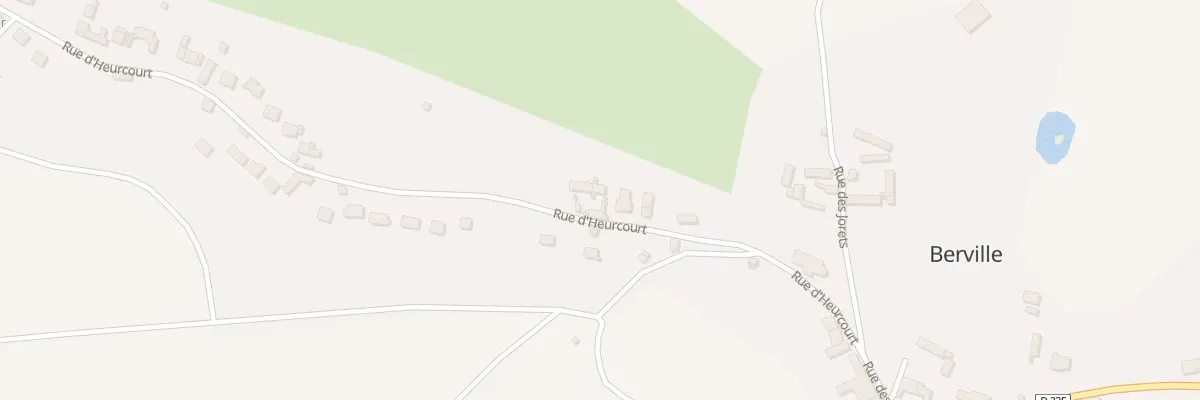 Plan du 24 Rue d’Heurcourt à Berville