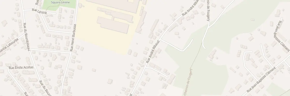 Plan du 57 Rue André Ribaud à Vierzon