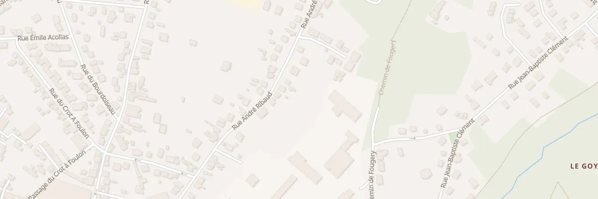 Plan du 40 Rue André Ribaud à Vierzon