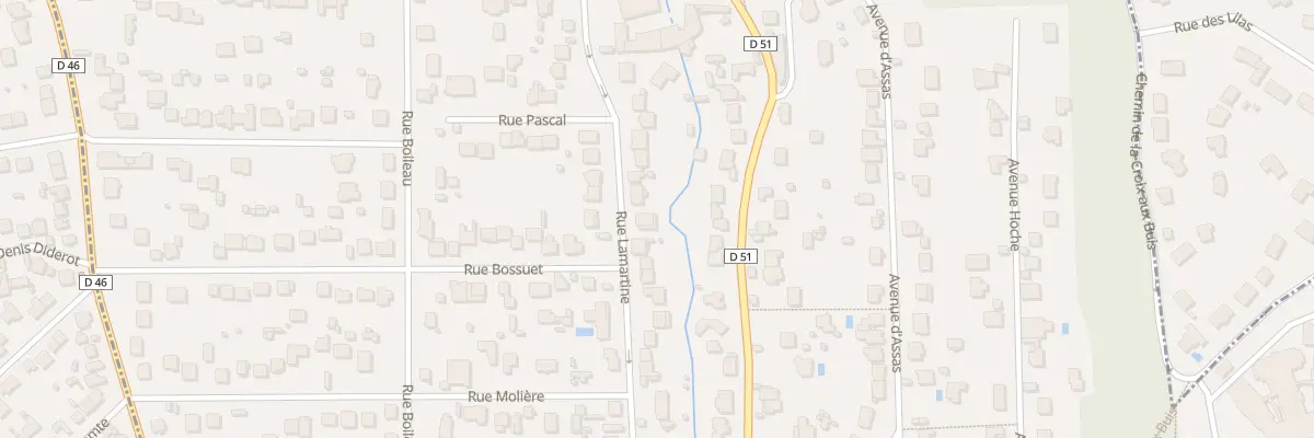 Plan du 88 Rue Lamartine à Saint-Rémy-lès-Chevreuse